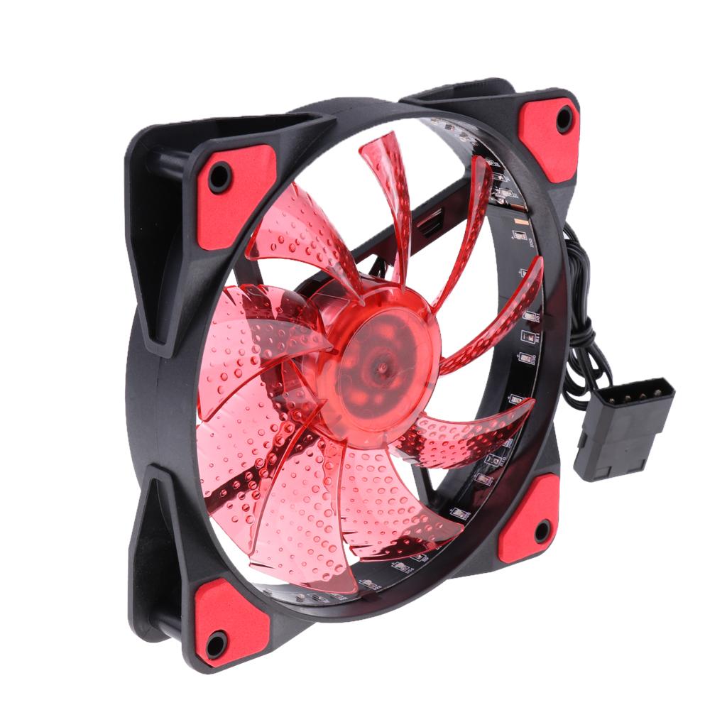 Kokiya LED 120 Mm Máy Tính Làm Mát Nước Mát Mát Người Hâm Mộ 33LED 12025 #4