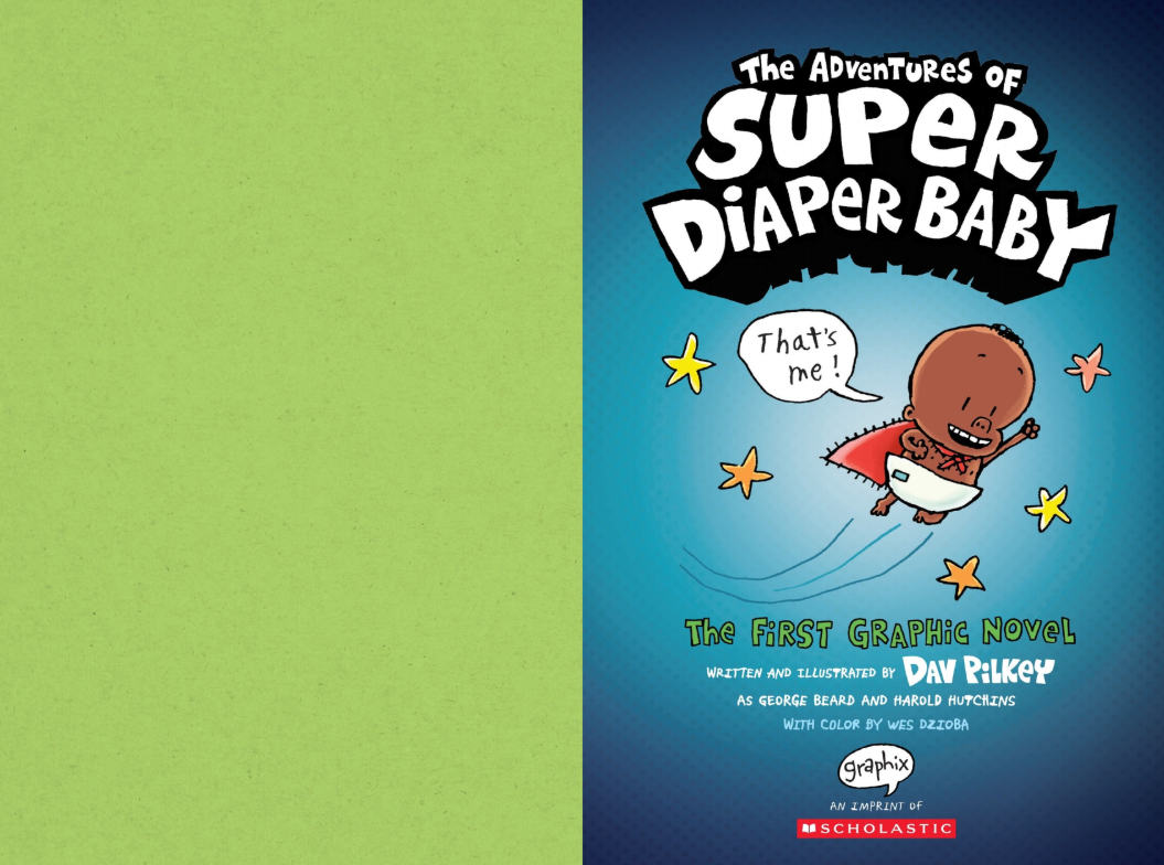 Sách ngoại văn: The Adventures Of Super Diaper Baby