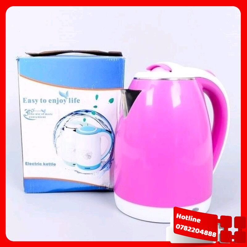 Ấm Siêu Tốc Vỏ Nhựa 2 Lớp Bền Đẹp - Loại Tốt