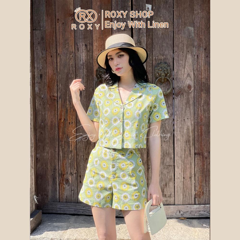 Set Đồ Đi Biển Linen Thời Trang