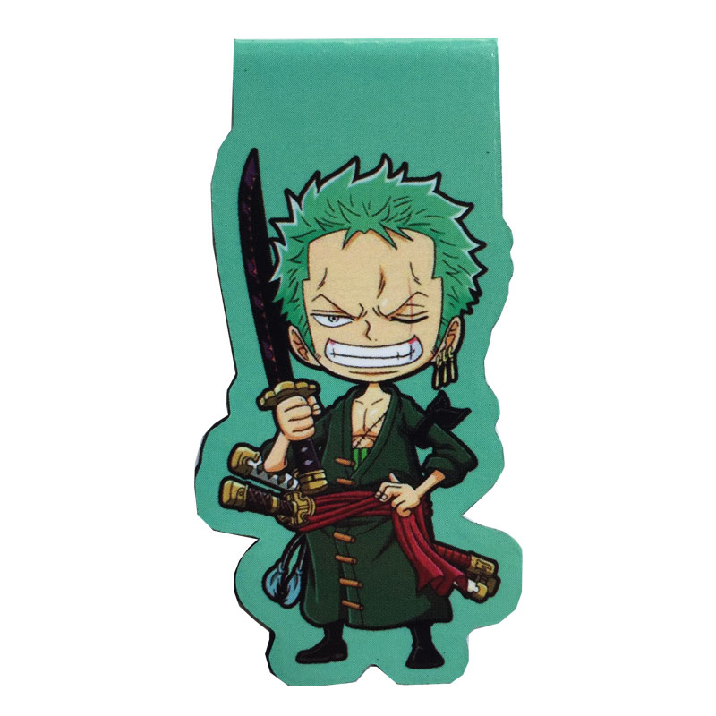 Bộ 6 Đánh Dấu Sách Bookmark Nam Châm Đảo Hải Tặc One Piece