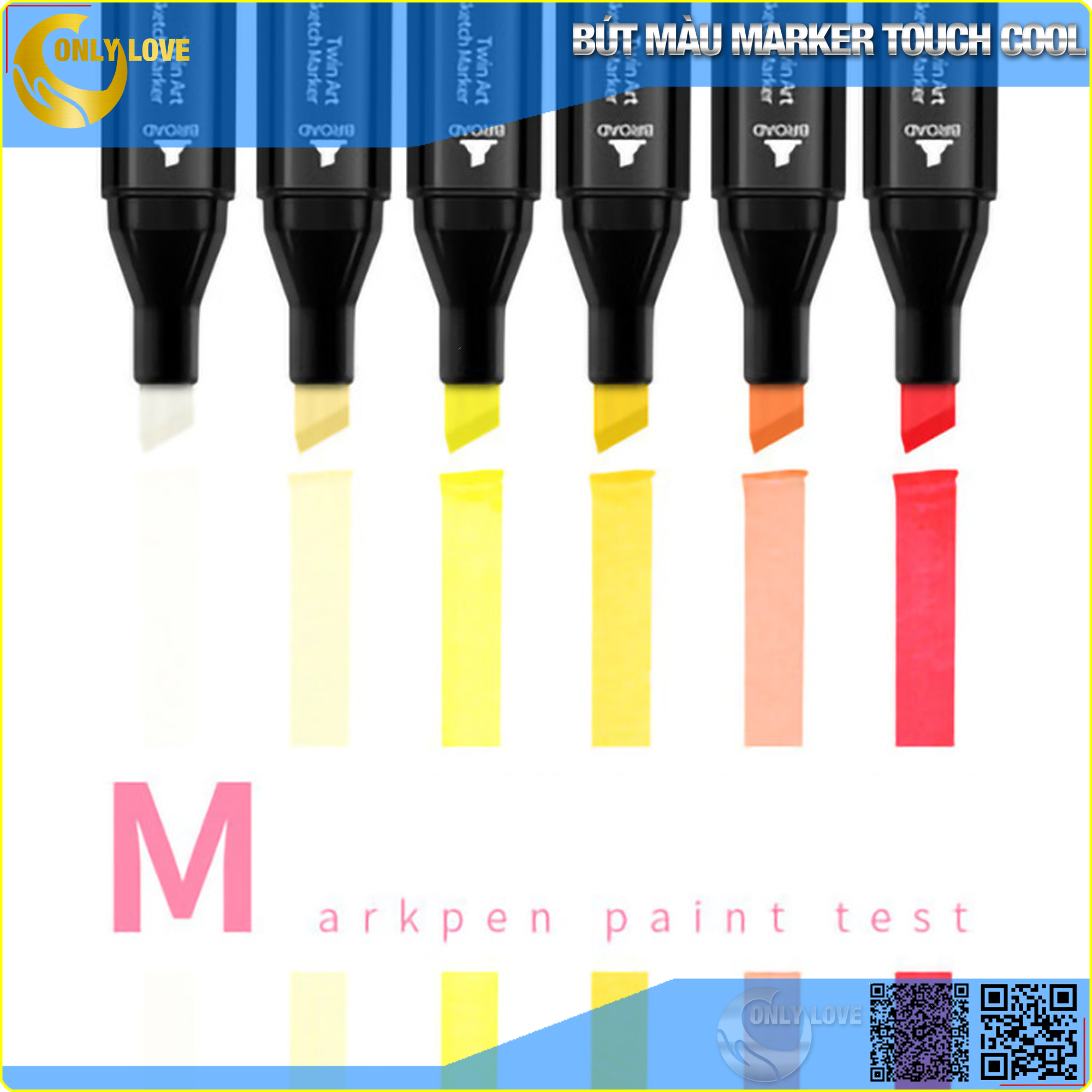 Bút màu Marker Touch Cool Cao Cấp - Bộ 30/40/60/80  - Màu Vẽ Chuyên Nghiệp - Vẽ Anime, Truyện Tranh Manga, Phong Cảnh, Thiết Kế Thời Trang, Đồ Họa, Mỹ Thuật Công Nghiệp- Giải quyết các vấn đề chuyên ngành hội hoạ - Hàng Nhập Khẩu