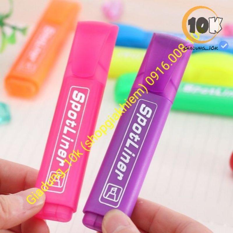 Bút đánh dấu - Bút Highlight bền mực nhiều màu đánh dấu sách vở (c6)