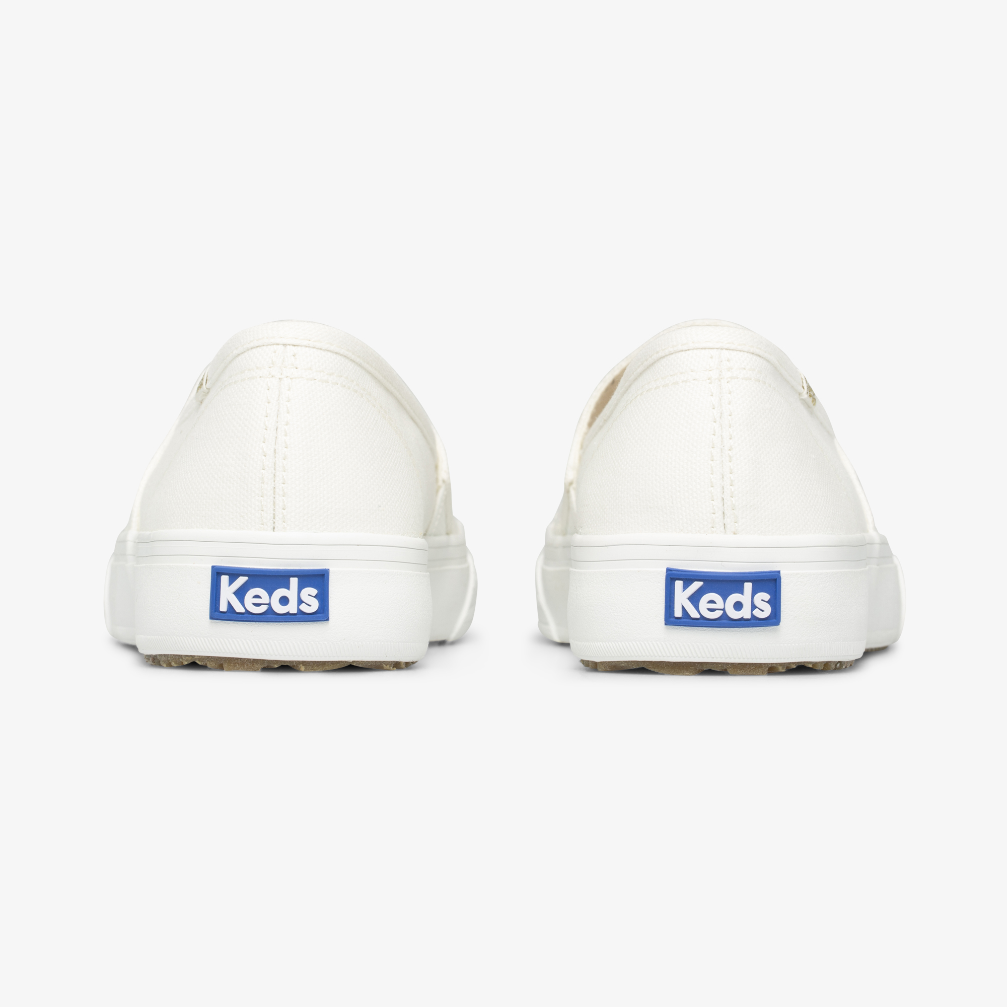 Giày Keds Nữ- Double Decker Wave Canvas Cream- KD065920