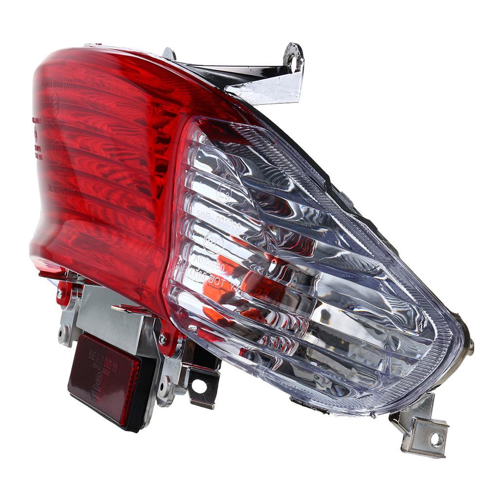 Motorcycle Tail Light Motorcycle Turn Signal Stop Light for GY6 Scooter 50cc