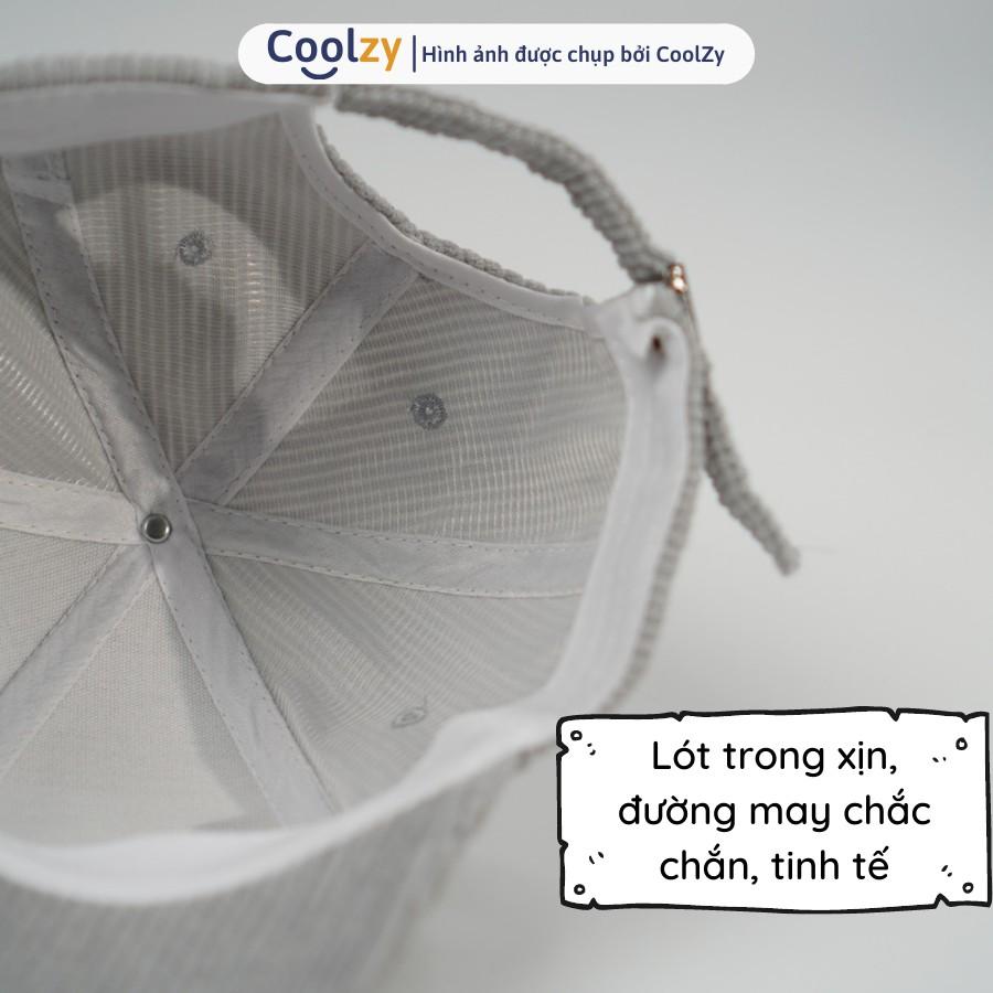 Mũ lưỡi trai trơn ️ Nón kết chất nhung tăm Hàn Quốc cao cấp form unisex nam nữ N28