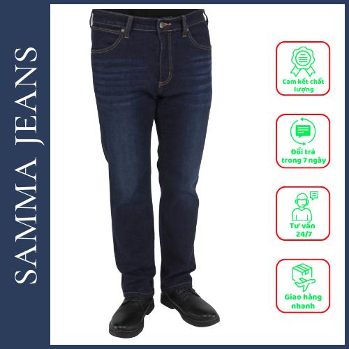 Quần Jean slim straight NAM Q10 màu xám Đen, Quần bò Nam Ôm Đứng, Chất vải co giãn Cao Cấp, Trẻ Trung | Samma Jeans