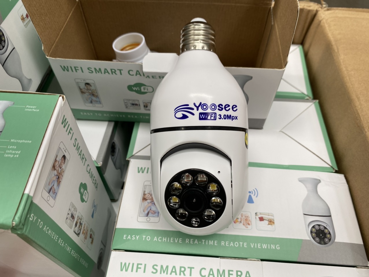 Camera Ip Ốp Trần Mini X8700 Xoay 360 Độ Siêu Nét 2.0Mp Chuẩn Fullhd Tích Hợp Đèn Led Có Màu Ban Đêm - Hàng Nhập Khẩu - Kèm Thẻ 32Gb