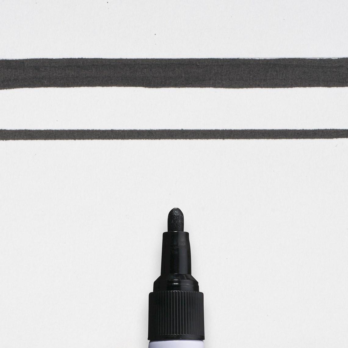 Bút Đánh Dấu Sakura Pentouch Medium 2.0mm XPFKA#49 - Màu Đen
