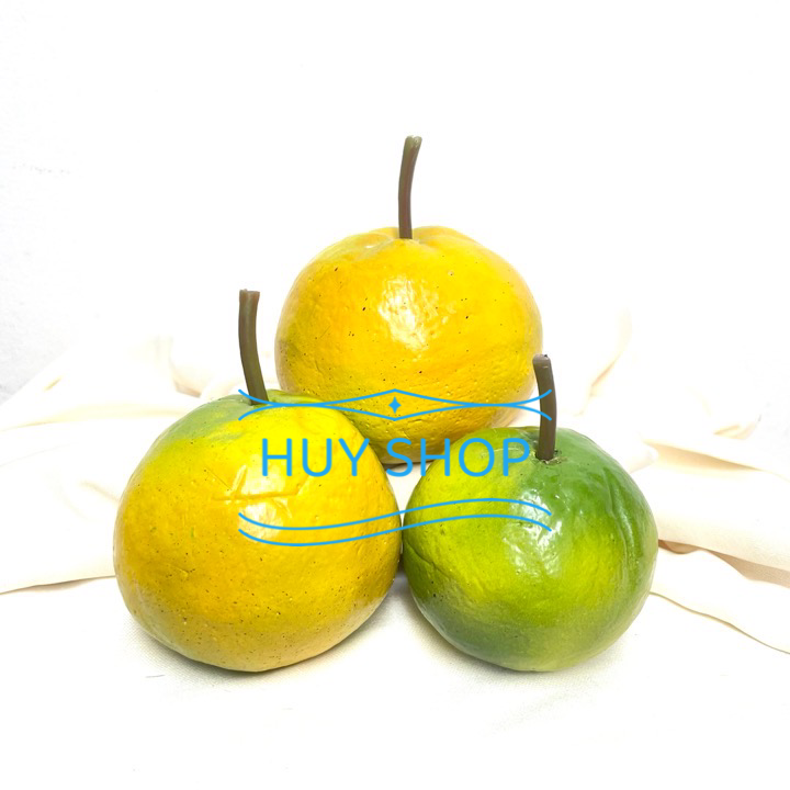 COMBO 3 TRÁI QUÝT VÀNG - TRÁI CÂY GIẢ