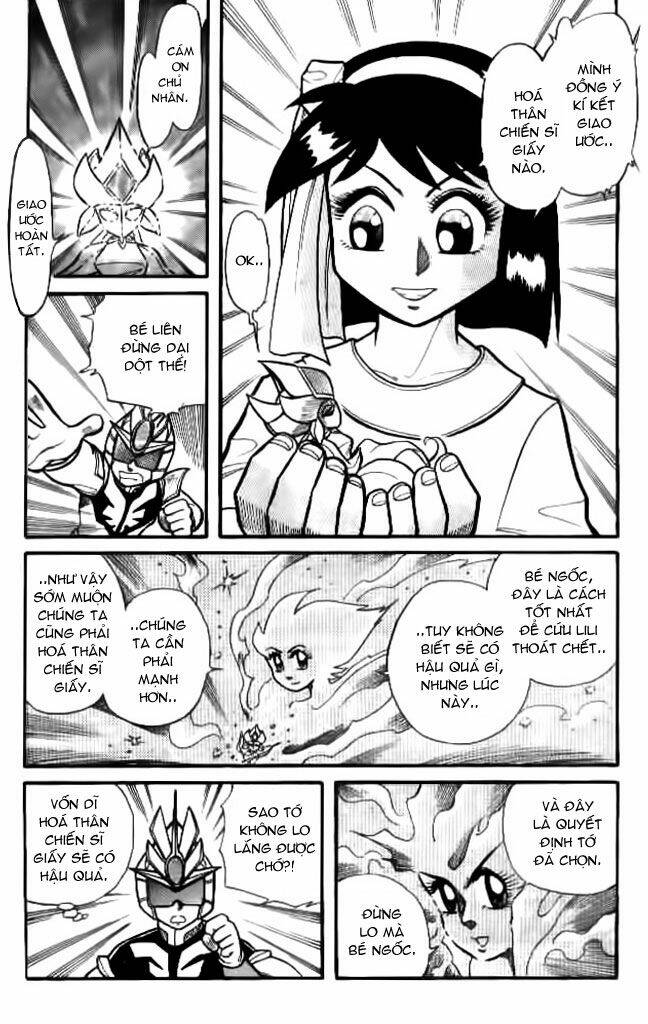 hiệp sĩ giấy - origami fighter chapter 8 11