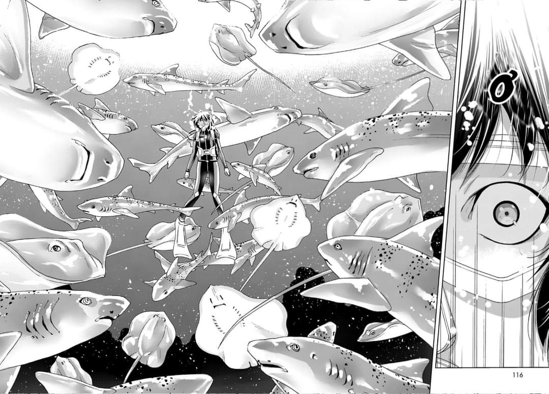 cô gái thích lặn - grand blue chapter 81 24