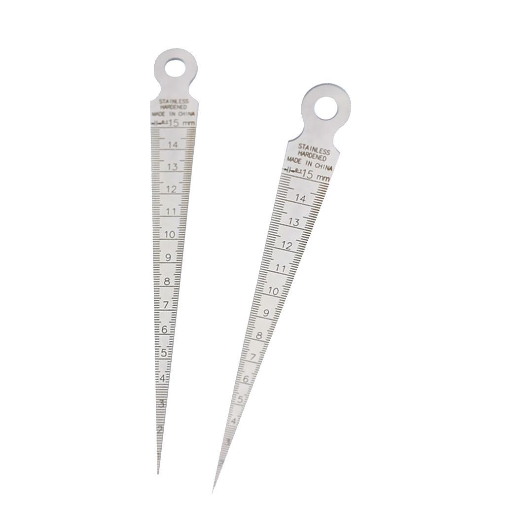 1.3mm Taper Welding Gauge Gage ruler Test Welder Thickness Hole Gap meaure