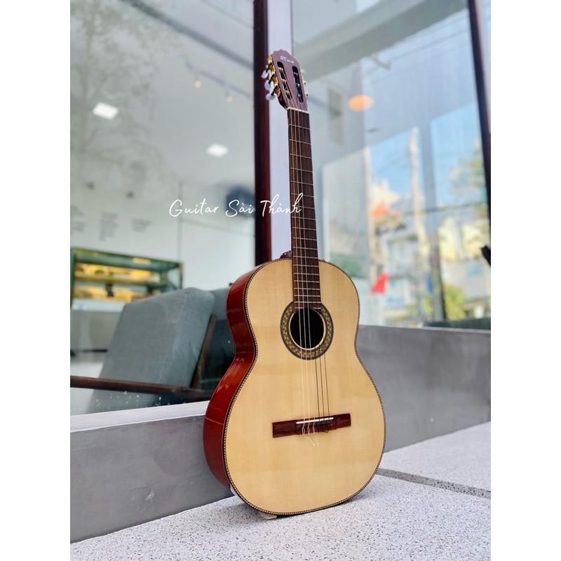 Đàn Guitar Classic gỗ hồng đào nguyên tấm CLHD98