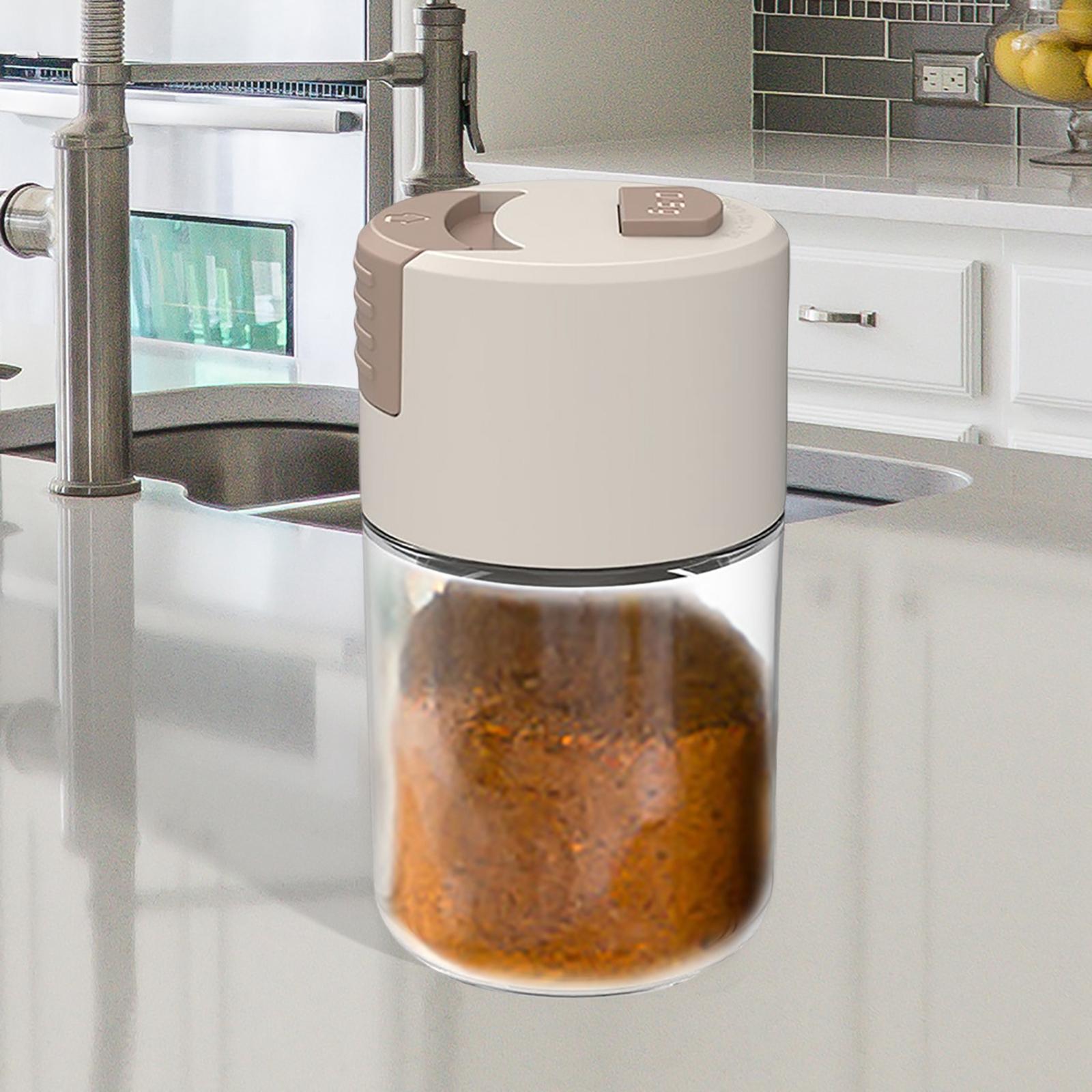 Sea Salt Shaker with Adjustable Holes Empty Spice Dispenser Cruet