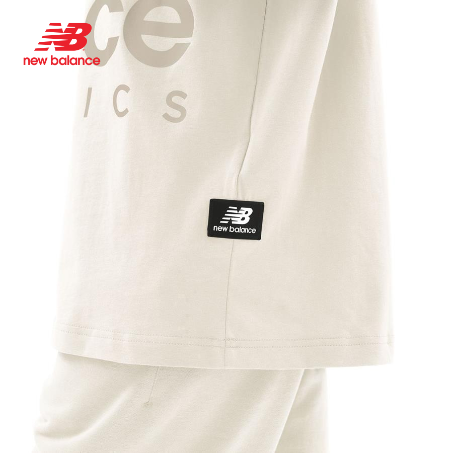 Áo thun thời trang unisex New Balance LIFESTYLE T-SHIRT U SEA SALT - UT23505SST (form quốc tế)