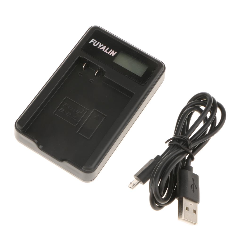 EN-EL15 Replacement Battery Charging Charger USB Cable Cord for  D750