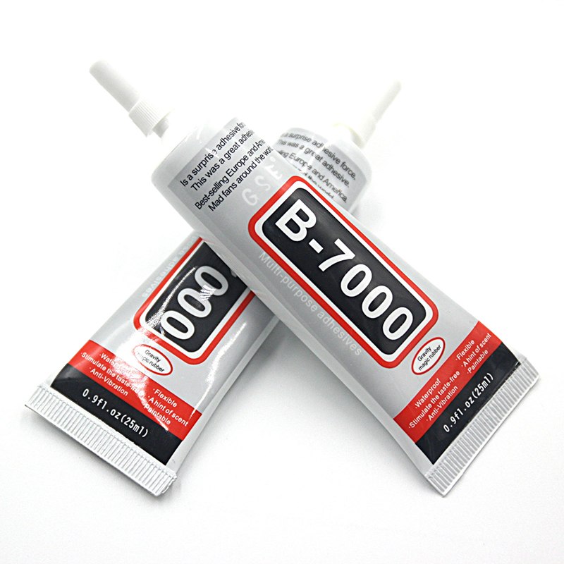 Keo B7000 ̣̣̣dán MÔ HÌNH , Kính, da, nhựa, kim loại, đá, giấy, gỗ, màn hình điện thoại di động, LED 50ml
