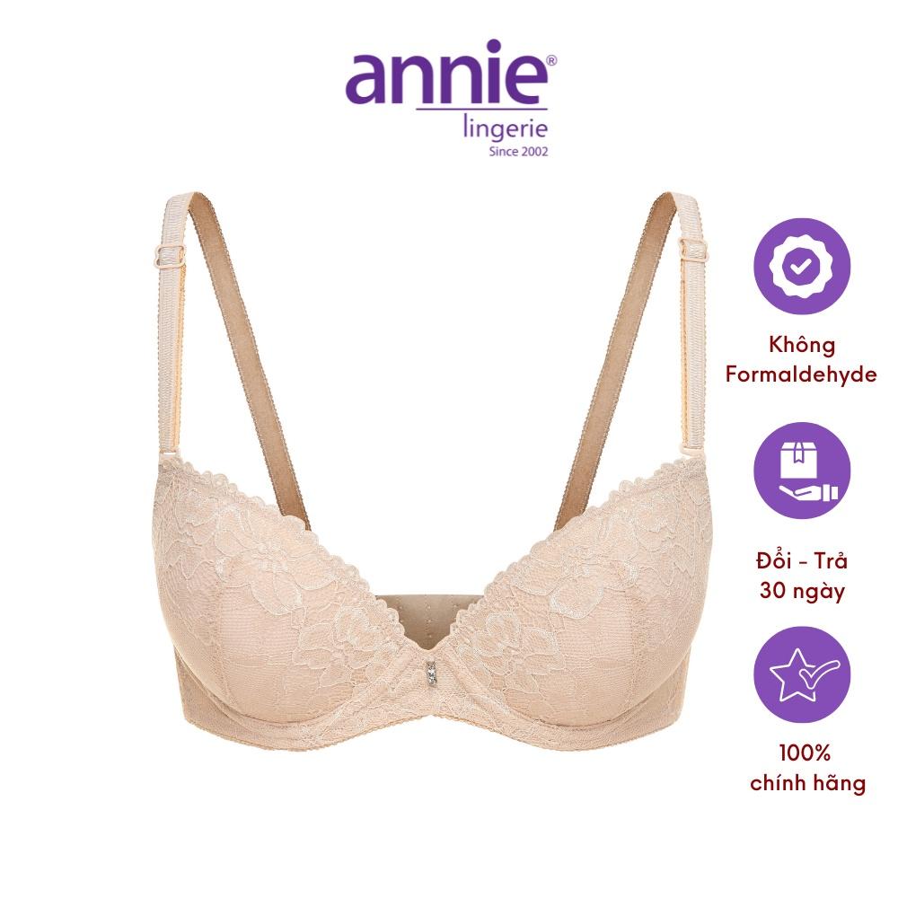 Áo Ngực Phối Ren Mút Dày Siêu Push-Up annie bra 8125 Chất Liệu Cao Cấp Thoáng Khí Mềm Mại Sang Trọng Quyến Rũ Thời Trang