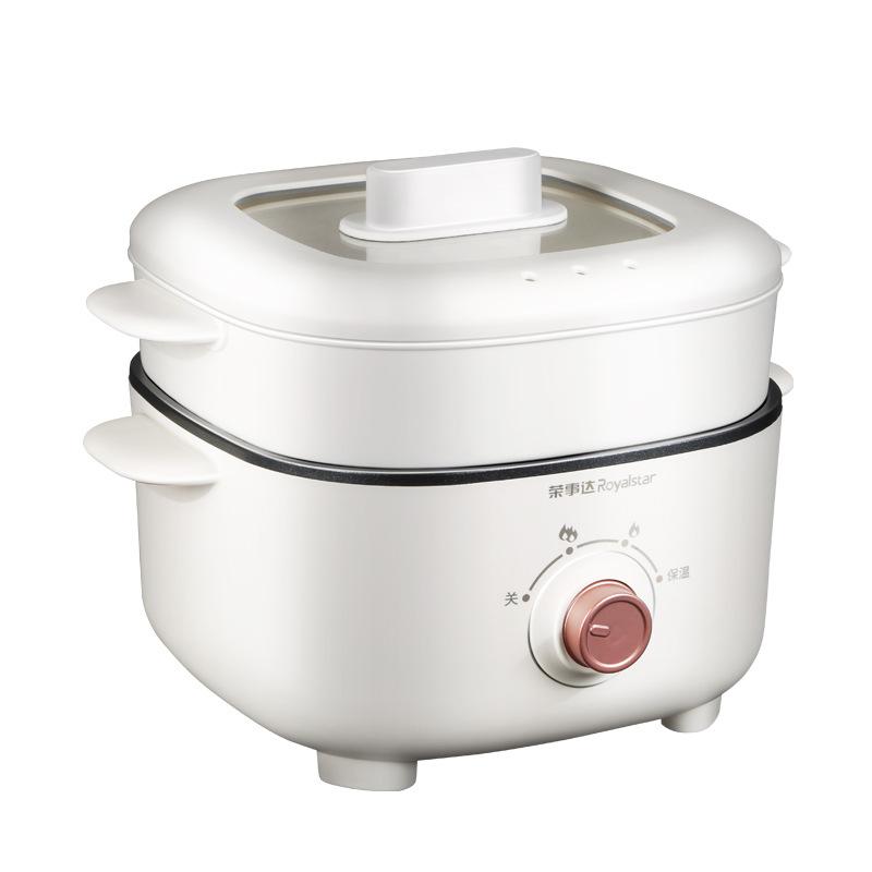 Giao Hàng Nhanh Rongshida RHG25Q Nồi Lẩu Điện Hộ Gia Đình Nồi Chia Loại Đa Năng Nhỏ Chống Dính Điện Nồi 2.5 Lít