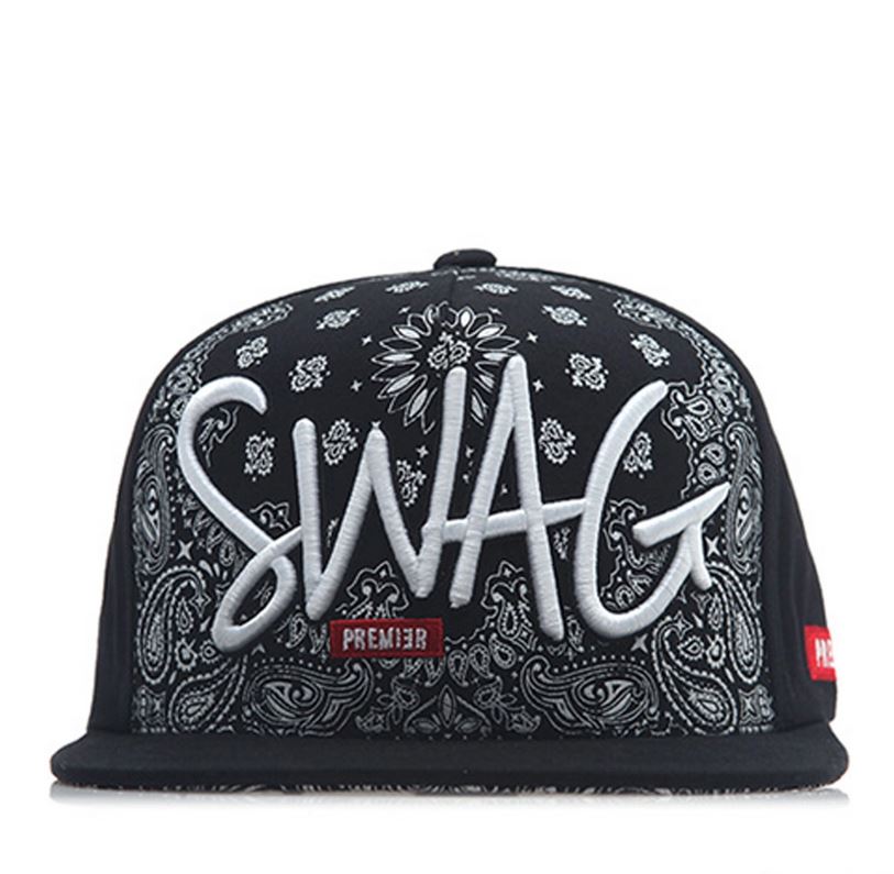 PREMI3R Mũ Snapback  Nón Hiphop SWAG PASELY màu đen trắng mũ lưỡi trai phong cách hàn quốc nón thương hiệu chính hãng