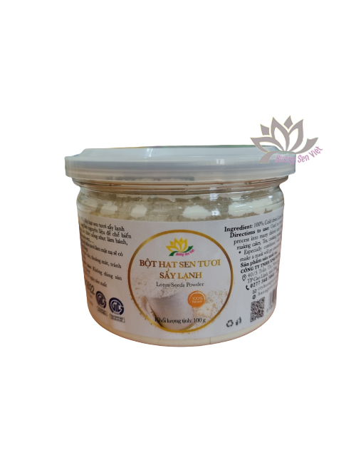BỘT HẠT SEN SẤY LẠNH 100G - HƯƠNG SEN VIỆT