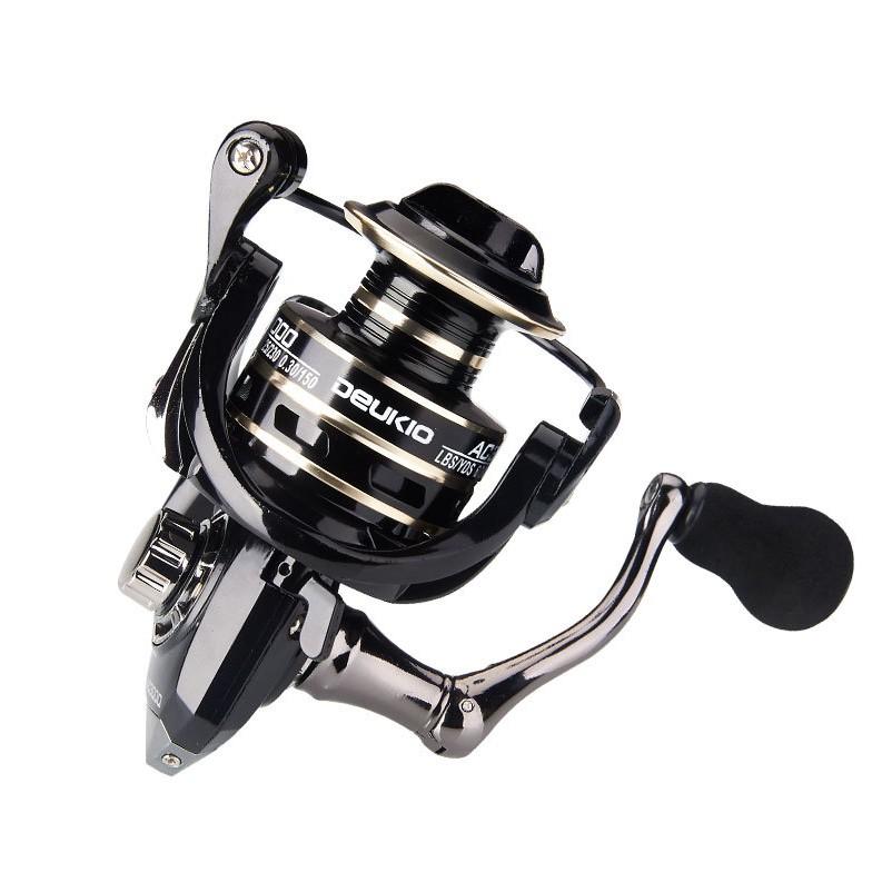 Bộ cần câu cá lure đứng Naoki EGI + máy câu +dây câu + hộp mồi lure B-lu-D02
