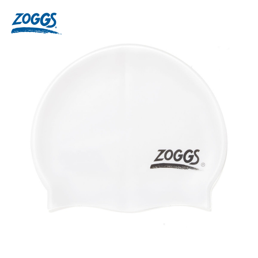 Nón mũ bơi unisex Zoggs Silicone Cap-Plain - 300772