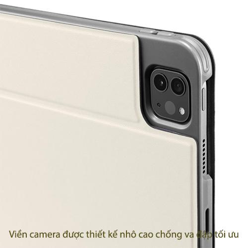 BAO DA TOMTOC TỪ TÍNH ĐA GÓC VERTICAL SẠC KHÔNG DÂY APPLE PENCIL FOR IPAD PRO 11-INCH M1 2021