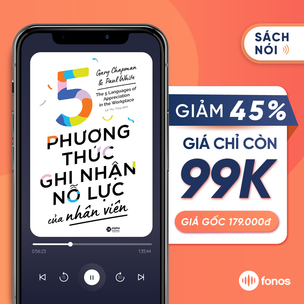 Sách nói: 5 Phương Thức Ghi Nhận Sự Nỗ Lực Của Nhân Viên