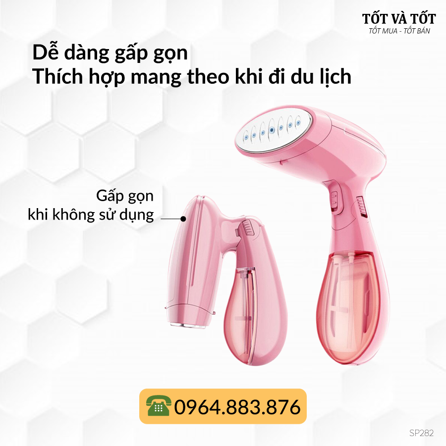 Bàn là hơi nước cầm tay mini