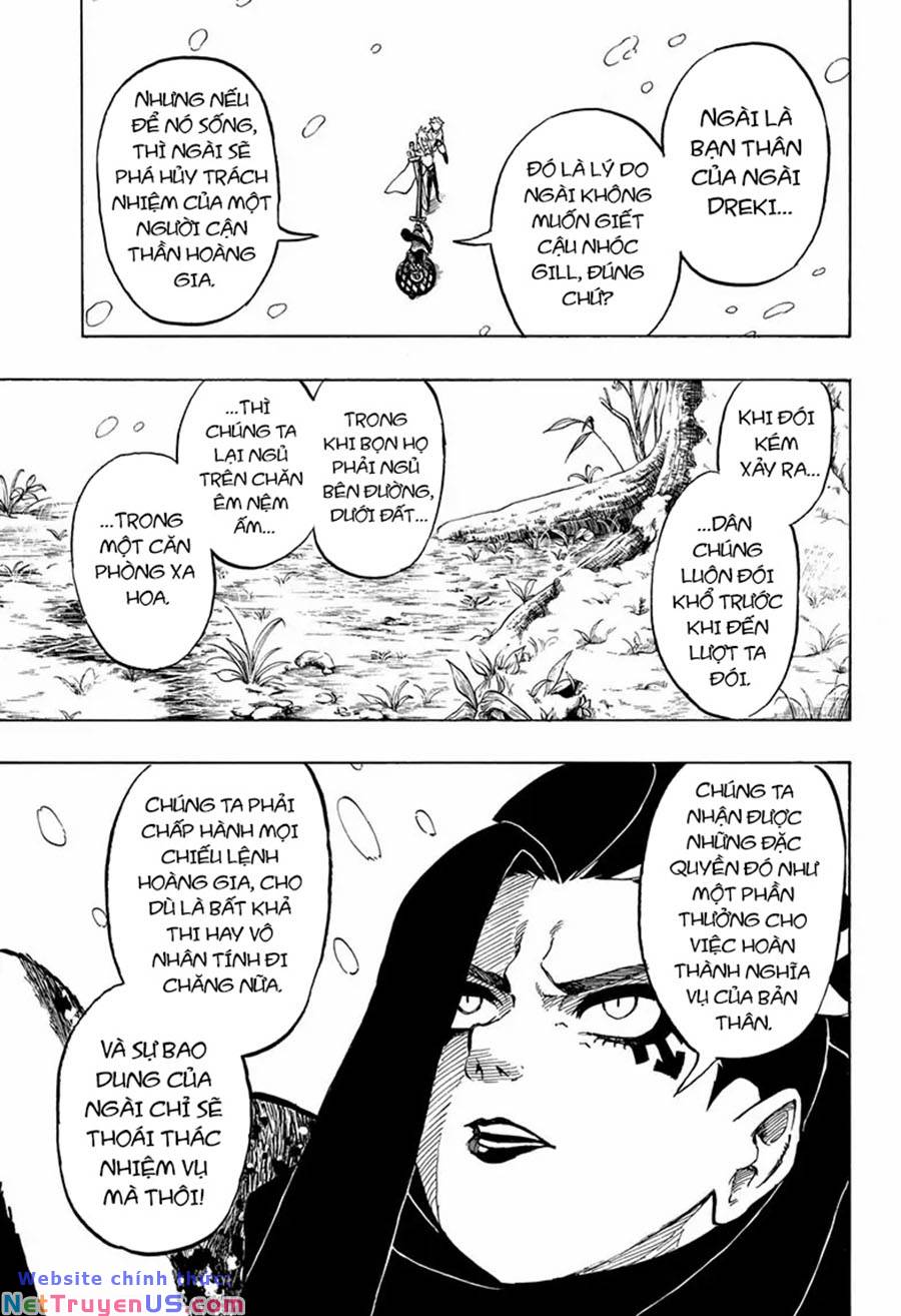 gill: "không ai có thể đánh bại ta khi ta dùng rìu!" chapter 9 13