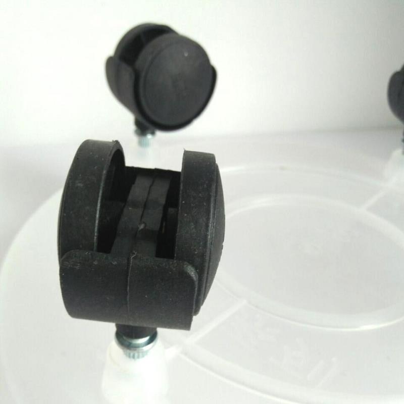 Giá để chậu hoa bằng nhựa TDT-29 cm, Kệ để chậu cây cảnh 4 bánh trong suốt