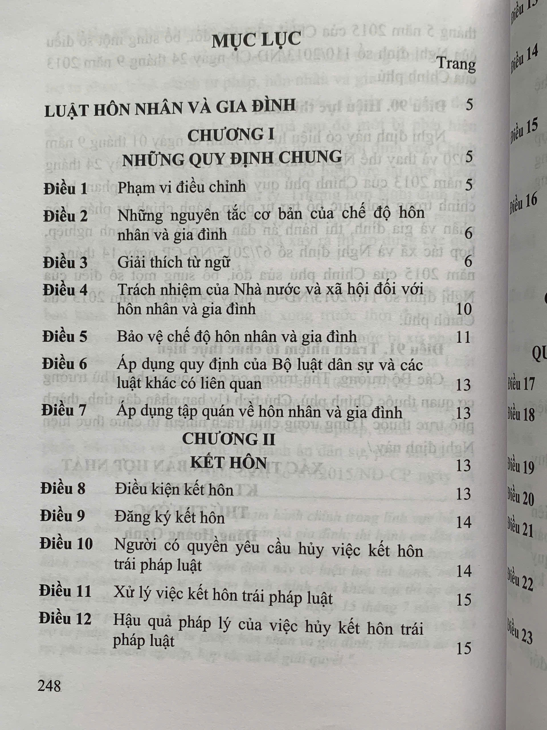 Luật hôn nhân và gia đình và các văn bản hướng dẫn thi hành