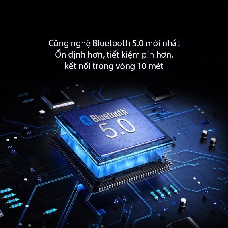 Loa Bluetooth Nghe Nhạc ACOME 5W Màn Hình LED Kiêm Đồng Hồ Báo Thức Mặt Tráng Gương, Hỗ Trợ Thẻ Nhớ &amp; Đài FM - Hàng Chính Hãng