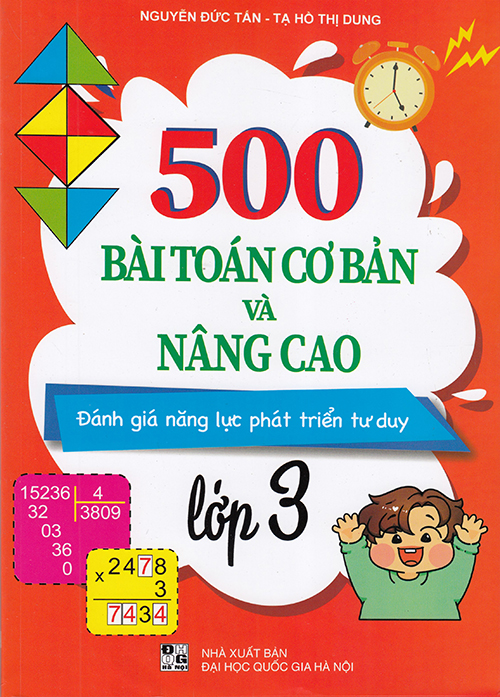 Sách - 500 bài toán cơ bản và nâng cao lớp 3