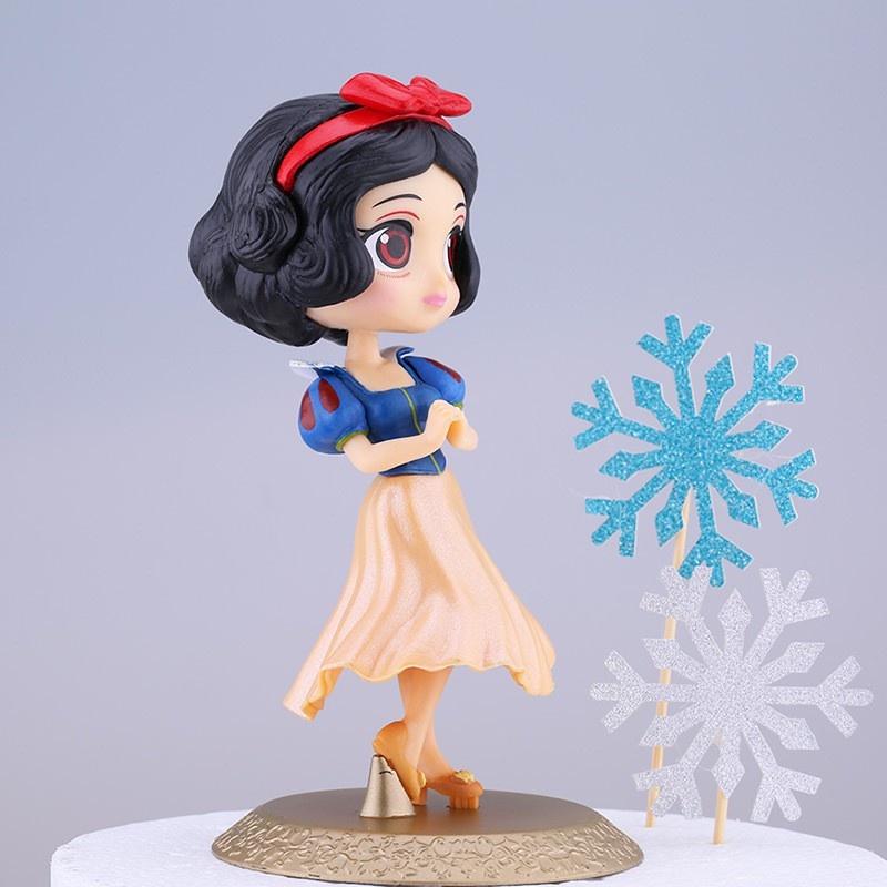 Búp bê công chúa Bạch Tuyết nhựa nhẹ trang trí, làm đồ chơi cho bé
