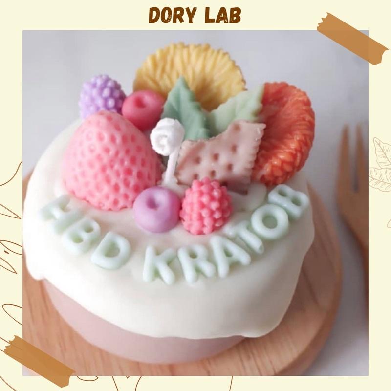 Nến Thơm Handmade Bánh Kem Tạo Hình - Dory Lab