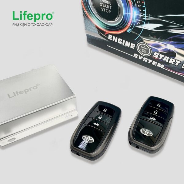 Bộ Smartkey đề nổ từ xa ô tô Lifepro