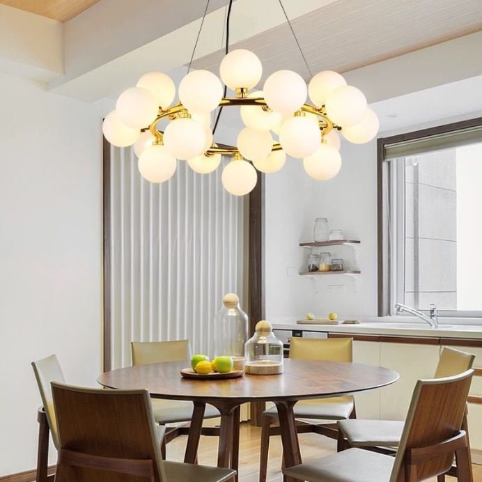 Đèn chùm PASTO phong cách châu Âu sang trọng trang trí nhà cửa hiện đại