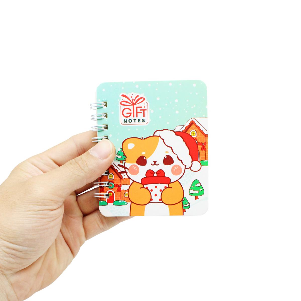Sổ Lò Xo Moochi Christmas A7 - Kẻ Ngang - 160 Trang 70gsm - The Sun 07