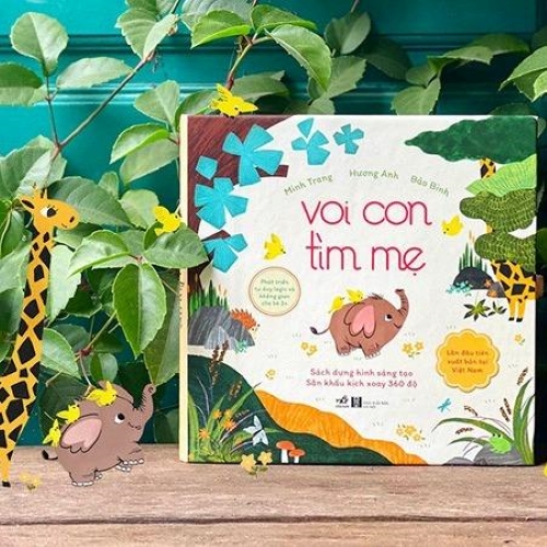 Sách - Voi con tìm mẹ (Nhã Nam HCM)