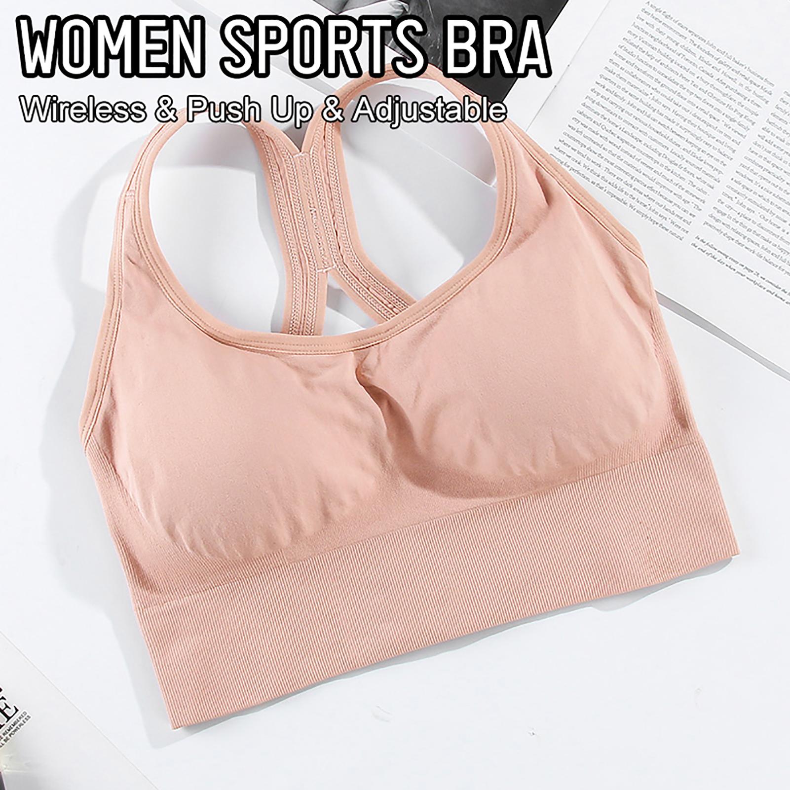 Bra thể thao cho nữ có mút đệm, thiết kế chéo lưng, ôm body, sexy