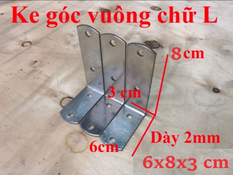 Ke góc Inox chữ L bản rộng 1.5 cm ( Đủ cỡ