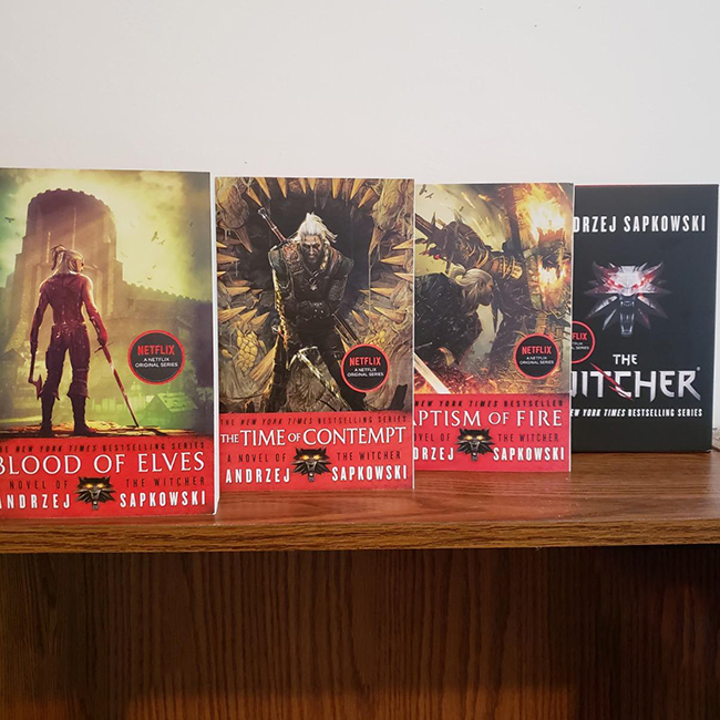 The Witcher Boxed Set: Blood of Elves, The Time of Contempt, Baptism of Fire