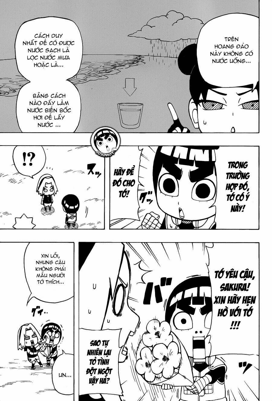 cửu vĩ hồ ly ngoại truyện rock lee chapter 28 13