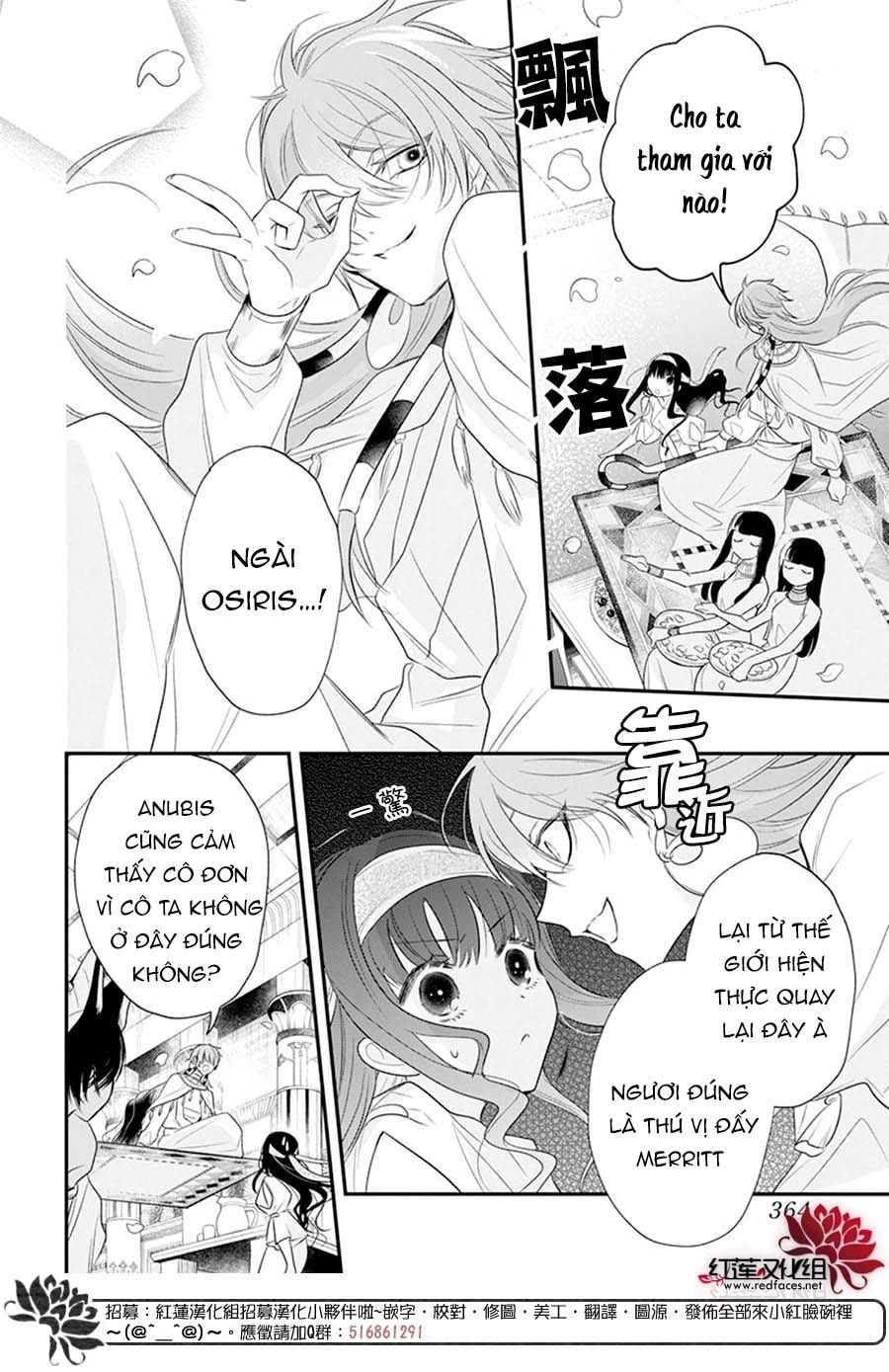 merritt và vị thần ai cập rảnh rỗi chapter 9.1 15