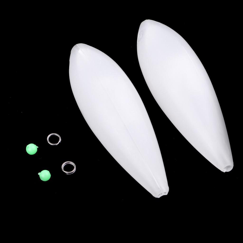 2pcs Floating Sbirolino Spirolino Bombarda Trout Pose Floats 7.5g 9.0g 12g