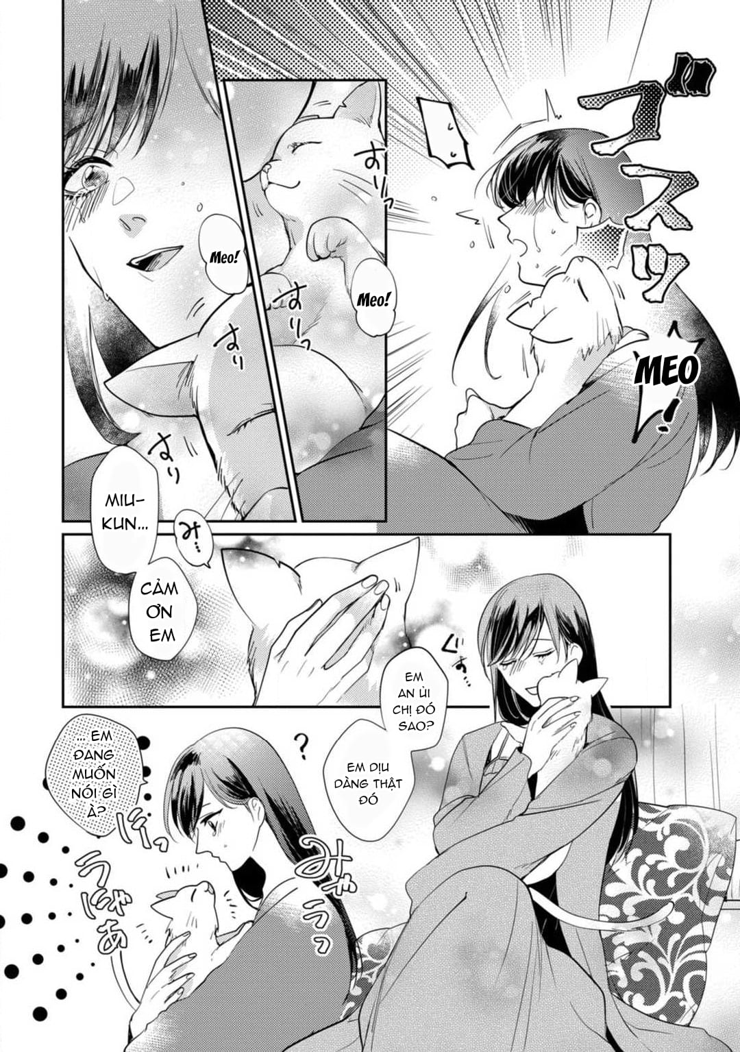 bạn trai mèo trắng của tôi chapter 1.1 17