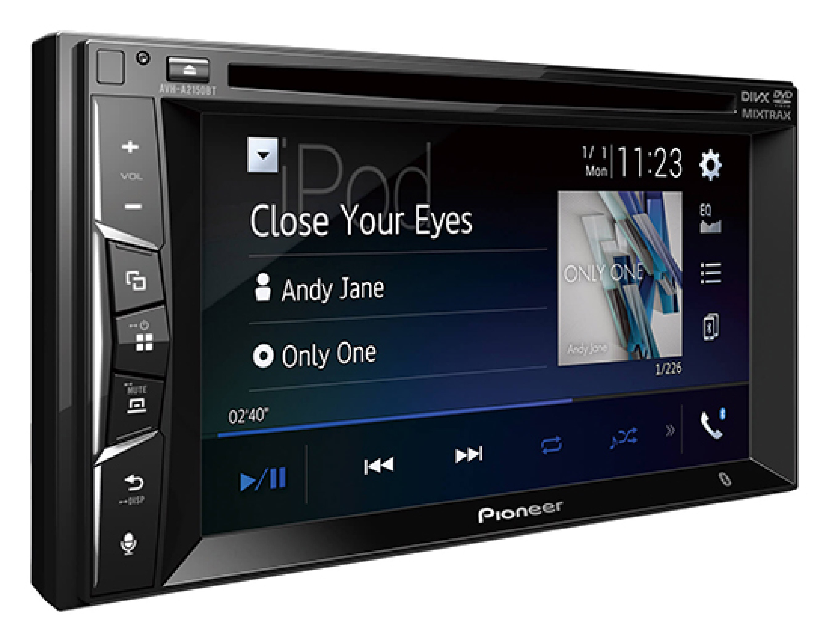 ĐẦU ĐĨA CHO XE Ô TÔ PIONEER AVH-A2150BT - HÀNG CHÍNH HÃNG